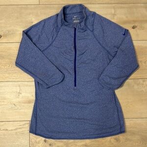 Nike Dri-Fit Baseline 3/4 sleeve half zip